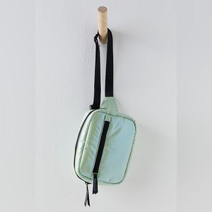 FREE PEOPLE iridescent bum bag